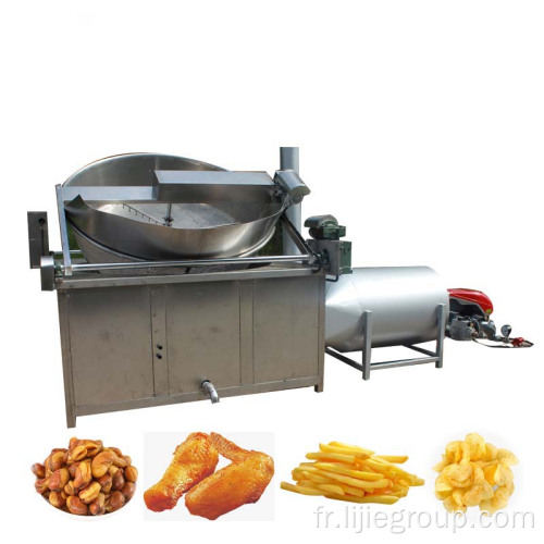 Cassava Chips Fryer Machine à frire
